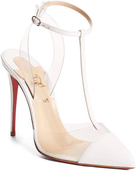 Christian Louboutin Nosy Pvc T Strap Pump Nordstrom Christian