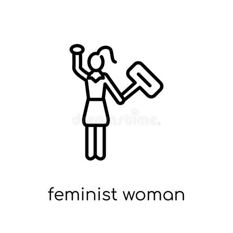 feminist icon set included the icons as user feminine girl power pregnant women feminism