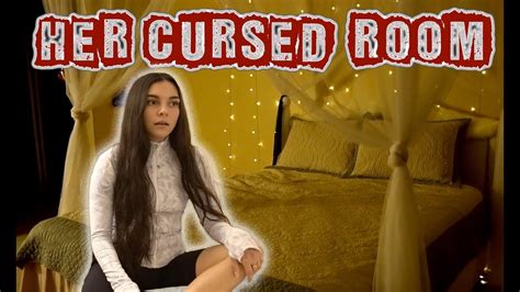 we investigate her supposedly cursed haunted room scary youtube