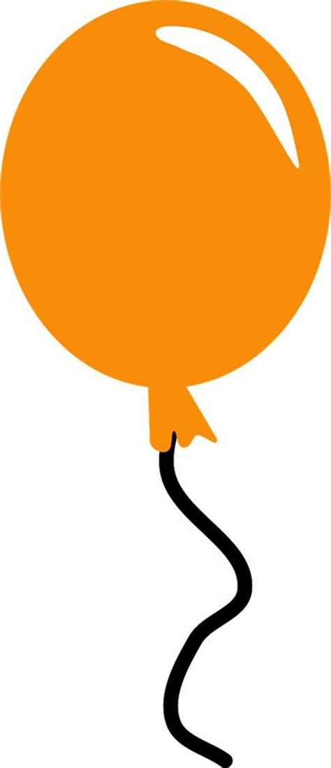 Download High Quality Balloon Clipart Orange Transparent Png Images
