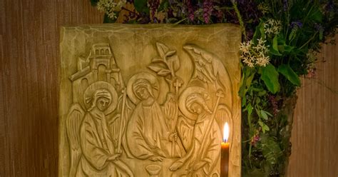Святий боже, святий кріпкий, святий безсмертний, помилуй нас. WOODCARVING / Різьблення по дереву: Різьблена ікона "Свята ...