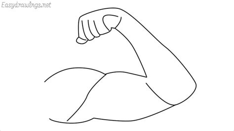 How To Draw Simple Arms