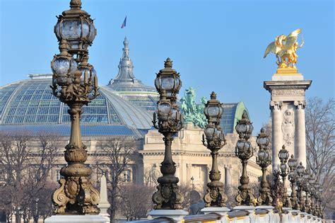 Filele Grand Palais Depuis Le Pont Alexandre Iii à Paris