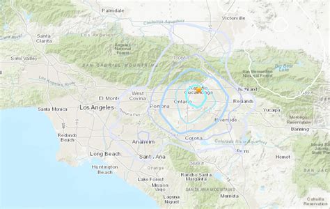 Earthquake Now Orange County Update Magnitude 7 1 Earthquake In