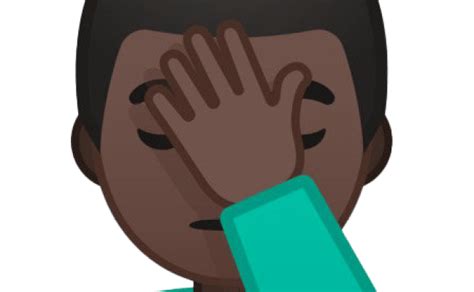 Facepalm Emoji Png Clipart Png Mart Otosection