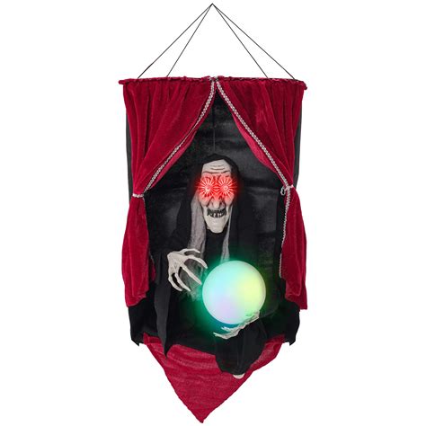 Buy Halloween Haunters Animated Hanging Speaking Fortune Telling Wicked