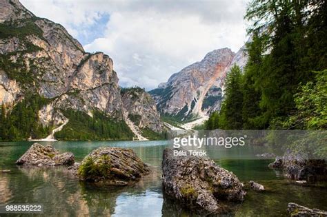 Lake Braies High Res Stock Photo Getty Images