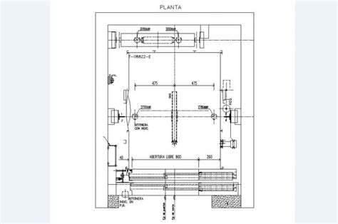 Elevators Plan And Installation Auto Cad Drawing Details Dwg File Cadbull