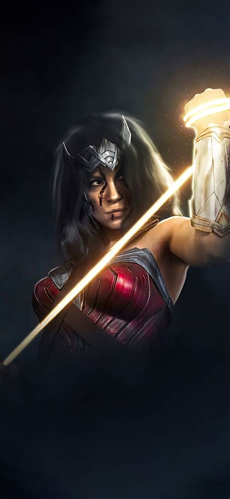1125x2436 Wonder Woman Badass Iphone Xs Iphone 10 Iphone X Hd 4k Wallpapers Images Backgrounds