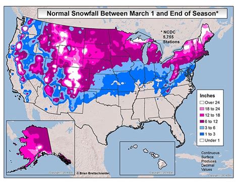 Where March And April Are The Snowiest Weather Underground
