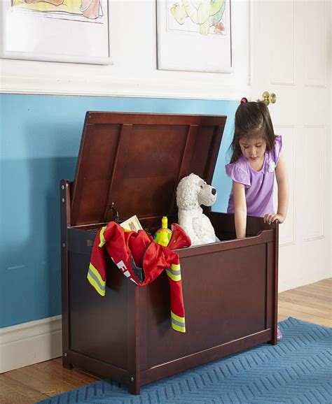 Melissa And Doug Wooden Toy Chest Espresso And Reviews Macys