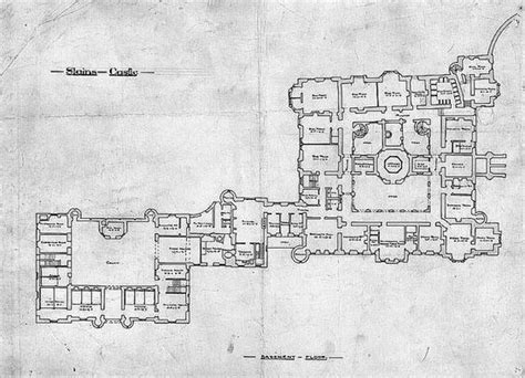 John hope and harold brakspear published 1913. Slains Castle Ground Floor Plan. by Harlequintessence, via ...
