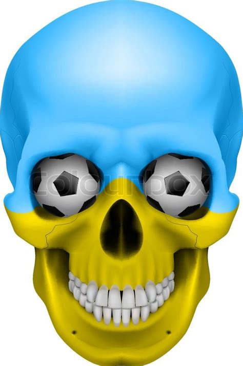 Human Skull Stock Vector Colourbox