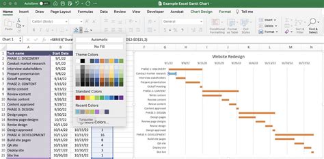 10 Project Management Using Excel Gantt Chart Template Excel Templates