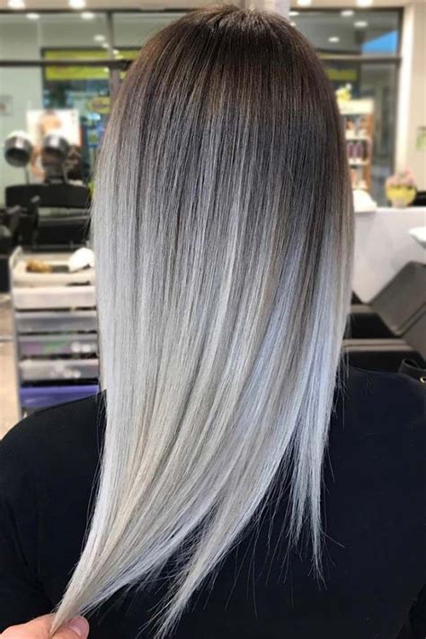 15 Grey Ombre Hair Ideas To Rock This Year Grey Ombre Hair Grey Hair