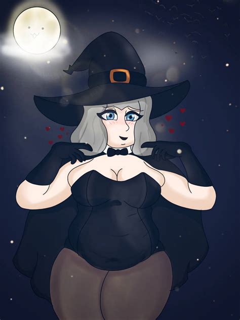 a chubby witch by coleman12345 on deviantart
