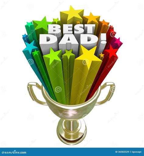 Padre Premiado Parenting Skills Del Top Del Trofeo Del Premio Del Mejor