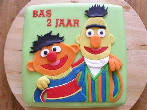 Bert En Ernie Taart Baby 1st Birthday Kids Cake Themed Cakes