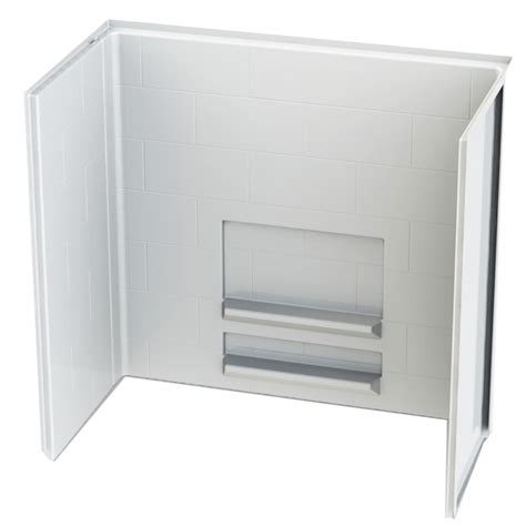 Aqua creek's aquatic bathtub lift elite employs a seat that pivots manually. Aquatic Acrylx Applied-Acrylic 30 in. x 60 in. x 55-3/8 in ...