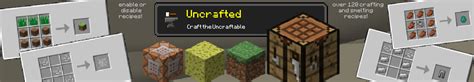 Uncrafted Mods Minecraft Curseforge