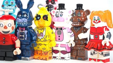 Toys And Hobbies Building Toys Five Nights At Freddys Fnaf Custom Lego
