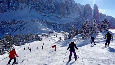 Skiing Italy In The Dolomites Dolomites Ski Tours