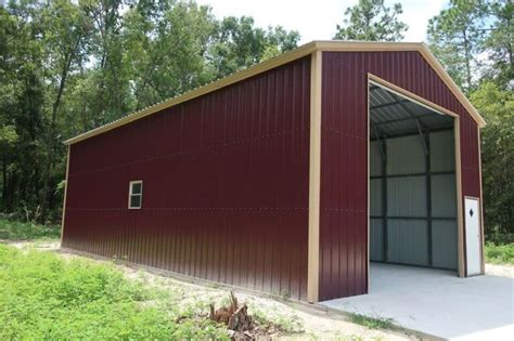 Reputation Workshop Steel Pole Barn 24x40 Big Buildings Direct