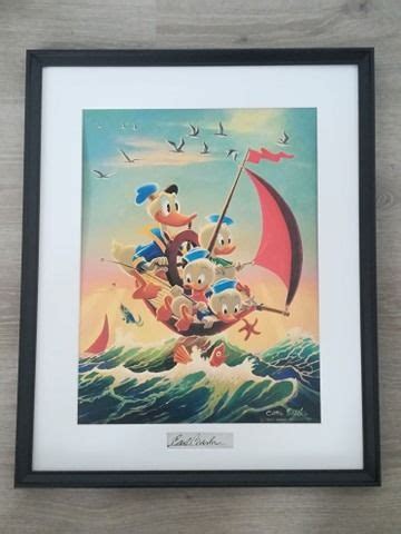 Carl Barks Framed And Matted Print With Signature Insert Catawiki