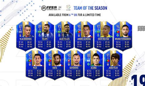 Open packs, store players to your club, and try to top the leaderboards. FUT 19 Liga NOS TOTS