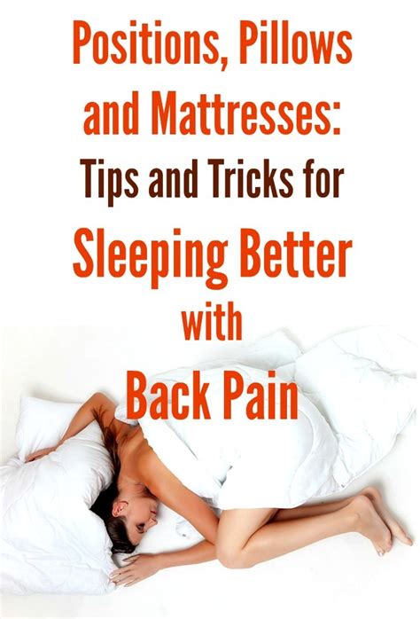 Positions Pillows And Mattresses Tips And Tricks For