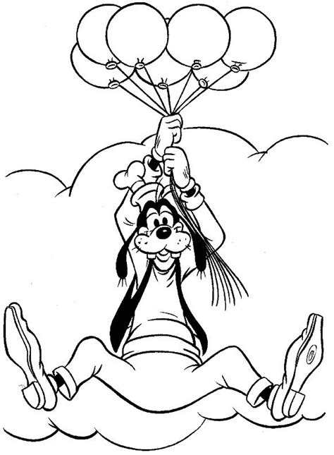 Once you've finished coloring goofy, there are many more mickey mouse and friends pages waiting for you. Goofy Coloring Pages - Coloringpages1001.com