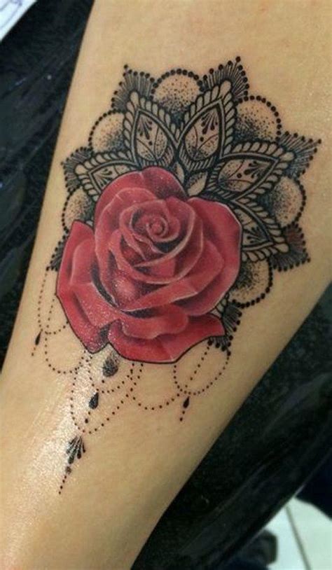 Tatiu05 Tatuajes De Rosas Rojas En El Brazo Para Mujer