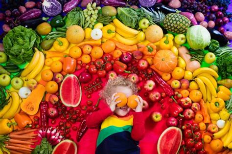 Alimentos De Los Colores Del Arcoíris Cómo Hacer Que Tus Hijos Coman