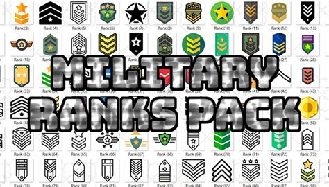 Military Ranks Pack Gamedev Market