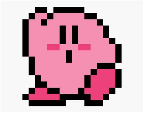 Kirby 8 Bit Png Pixel Art Kirby Transparent Png Transparent Png