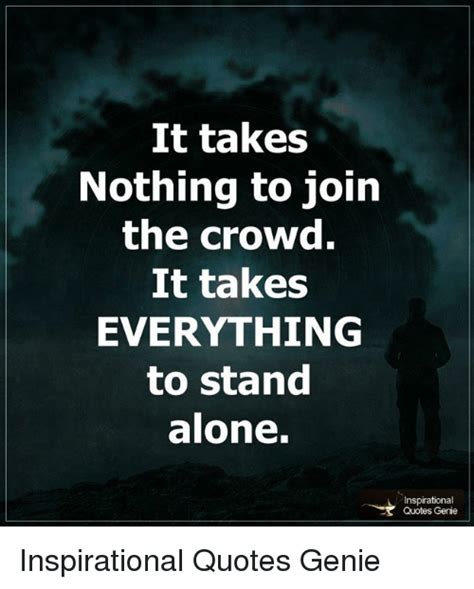 Standing Alone Funny Quotes Shortquotescc