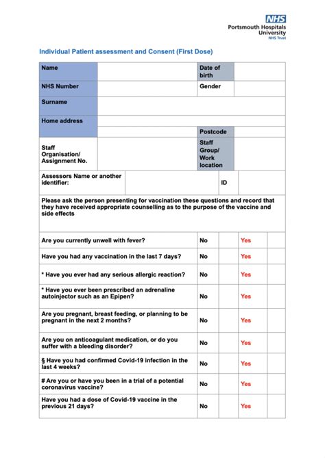 Covid Vaccine Consent Form In BSL Lipspeaker