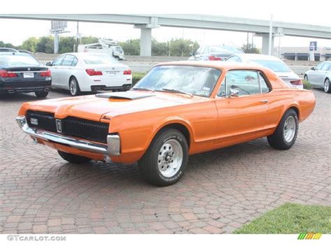 1967 Custom Omaha Orange Mercury Cougar Hardtop Coupe 55906207 Photo