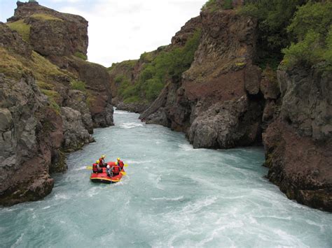 River Rafting Tour In North Iceland West Glacial River