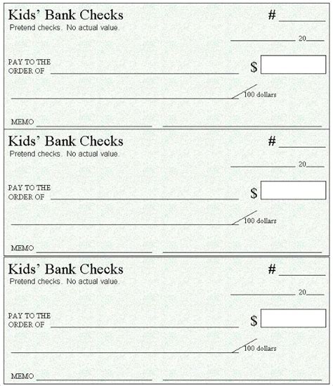 Blank Check Templates For Microsoft Word Creative Template Inspiration