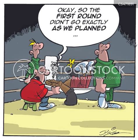 Boxing Round Cartoons And Comics Funny Pictures From Cartoonstock