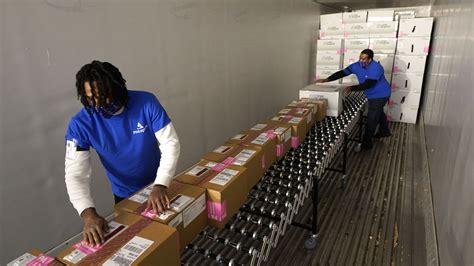 First Shipment Of Moderna Covid 19 Vaccine Leaves Distribution Facility