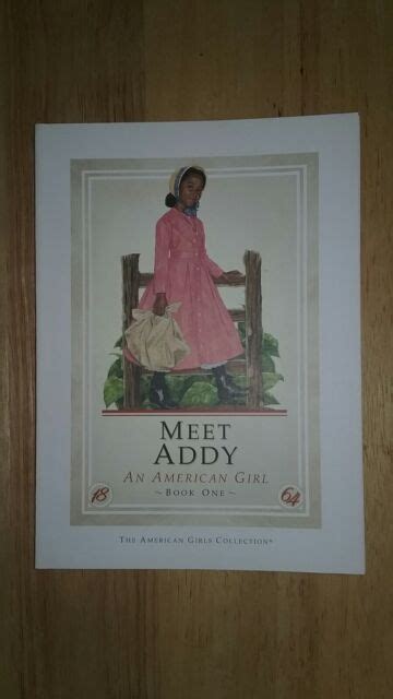 The American Girls Collection Meet Addy Book One Paperback ~ Ships