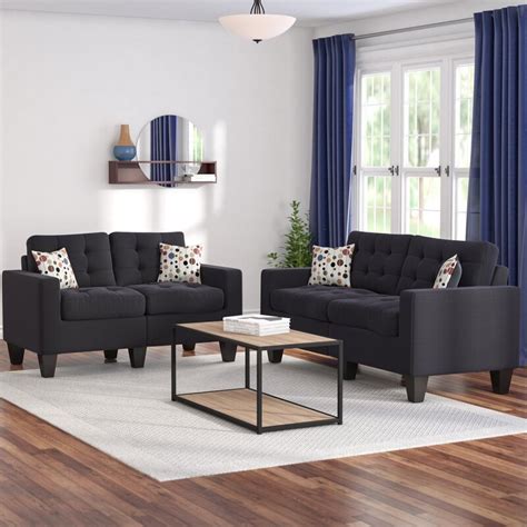Zipcode Design Amia 2 Piece Living Room Set And Reviews