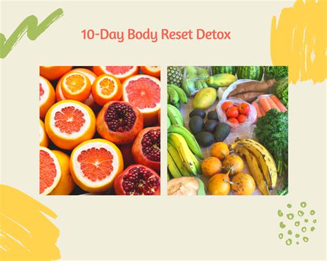 10 Day Body Reset Detox Detox Meal Plan Nutritious Meal Plan Body Reset