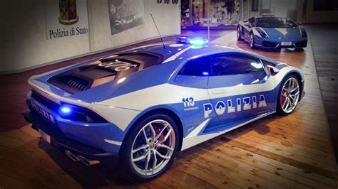 2015 Lamborghini Huracan Lp 610 4 Polizia Supercar Patrol Car Youtube