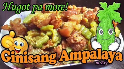 How To Cook Ginisang Ampalaya The Very Simple Way Youtube 27930 Hot Sex Picture