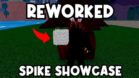 Reworked Spike Fruit Showcase In Blox Fruits Roblox Update 17 Part
