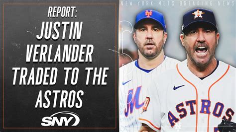 Justin Verlander Traded To The Astros Mlb Insider Reacts Sny Youtube
