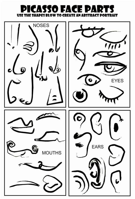 Roll A Picasso Worksheet New Picasso Worksheet Worksheets For All